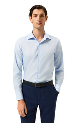 Slim Fit Oxford Formal Shirt With Oxford Collar